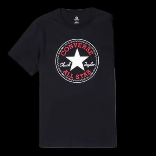 Converse Go-To Chuck Taylor Classic Patch Standard Fit T-Shirt 'Black'