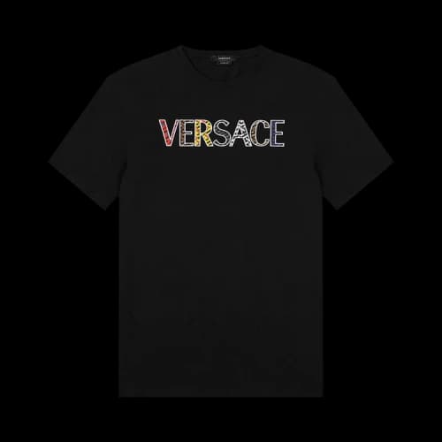 Versace Logo T-Shirt 'Black'