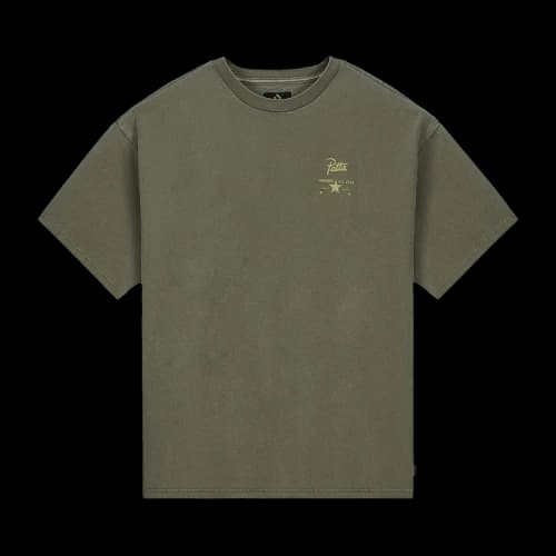 Converse x Patta Four-Leaf Clover Short Sleeve T-Shirt 'Olive Green'