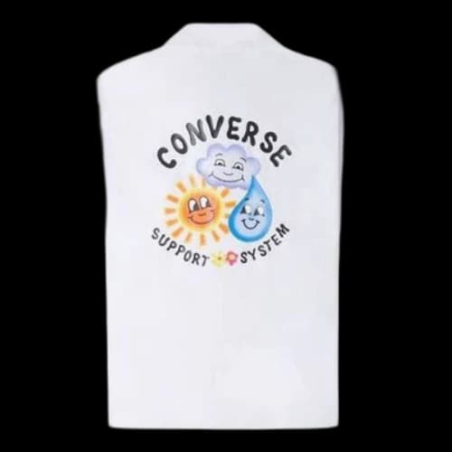 Converse Skate Woven Polo Shirt 'White'