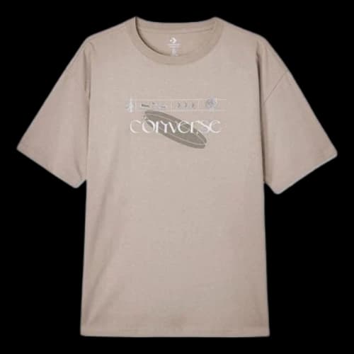 Converse Logo T-Shirt 'Milk Chocolate'