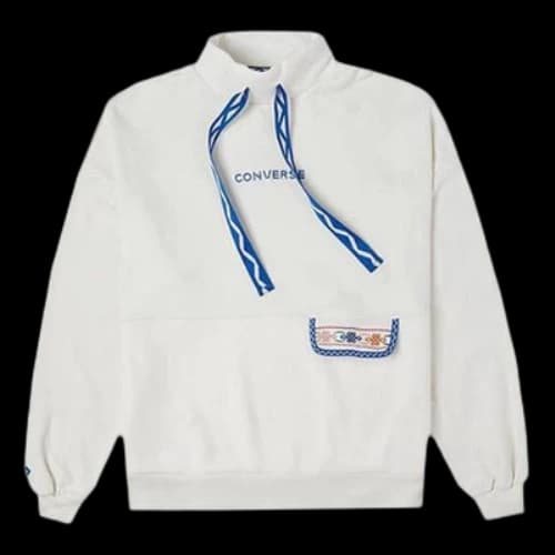 Converse Tapesyt Crew Sweatshirt 'White' (Women's)