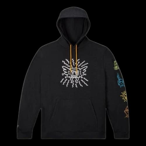 Converse x Keith Haring Fleece Hoodie 'Black'
