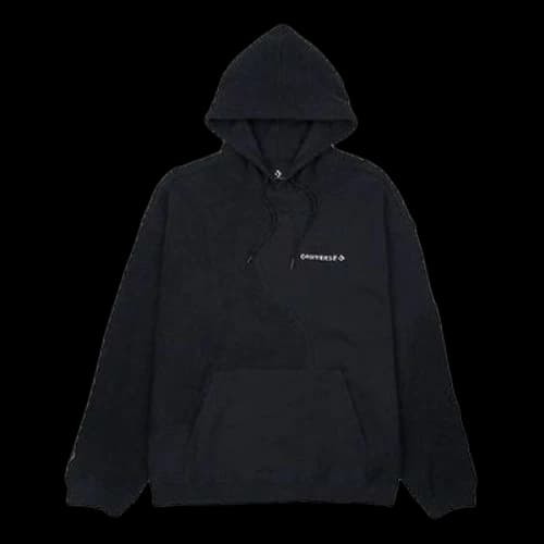 Converse Dynamic Blocking Pullover Hoodie 'Black'