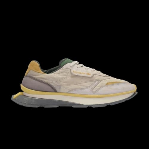Reebok Classic Leather LTD 'Grey/Yellow Sport Nylon'