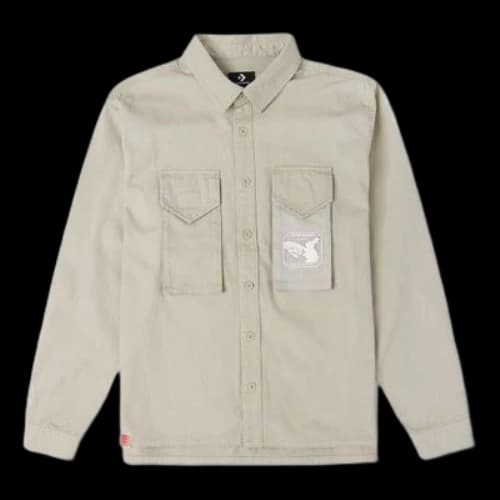 Converse YOTR Woven Shirt 'Beach Stone'