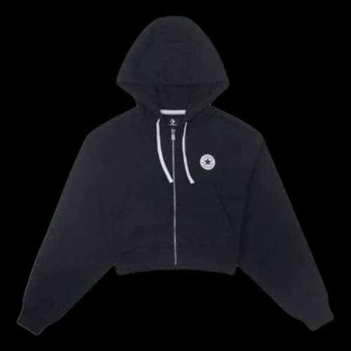 Converse Retro Chuck Full Zip Hoodie 'Black' (Women's)