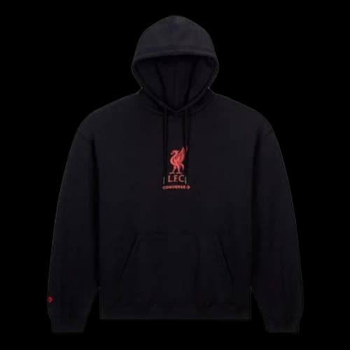 Converse x LFC Loose-Fit Logo Hoodie 'Black'