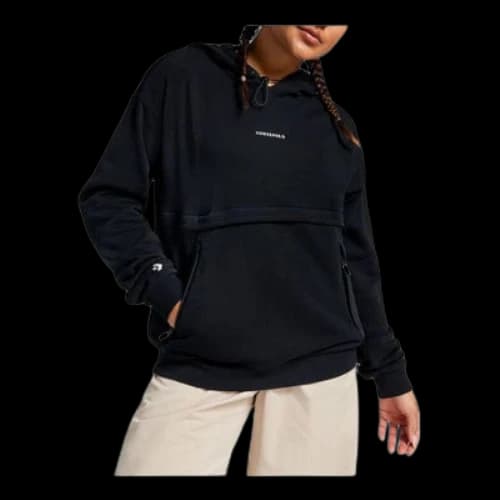 Converse Wordmark Hoodie 'Black' (Women's)