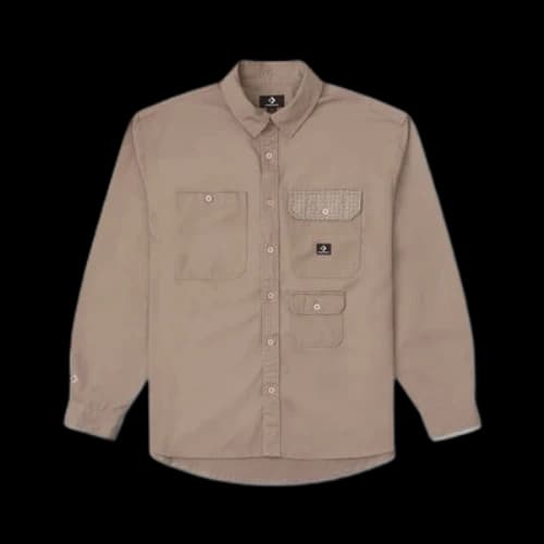 Converse YOTD Woven Shirt 'Tan'