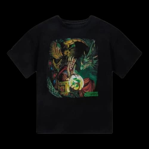 Converse x Dungeons & Dragons Crystal Ball T-Shirt 'Black'
