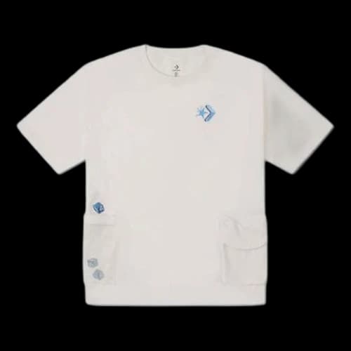 Converse Summer Drink Pocket T-Shirt 'Egret'