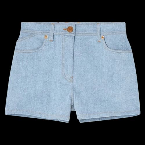 Versace Ventagli Denim Shorts 'Denim'