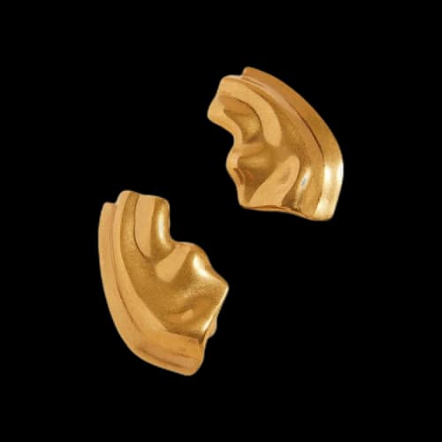 Khaite Amato Earring 'Antique Gold'