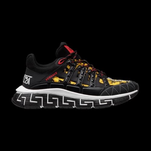 Versace Trigreca 'Barocco Print - Black' 2022 (Women's)