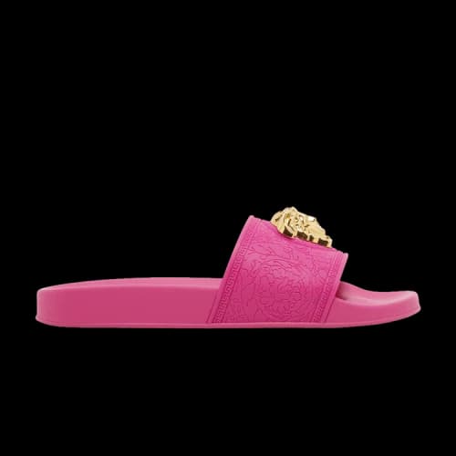 Versace Palazzo Pool Slides 'Fuchsia' (Women's)