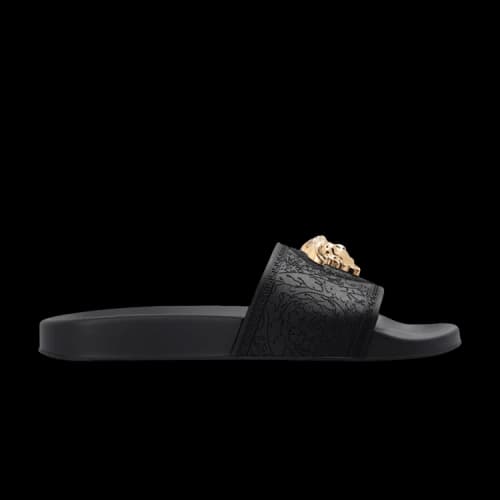 Versace Palazzo Medusa Pool Slide 'Black' 2021 (Women's)