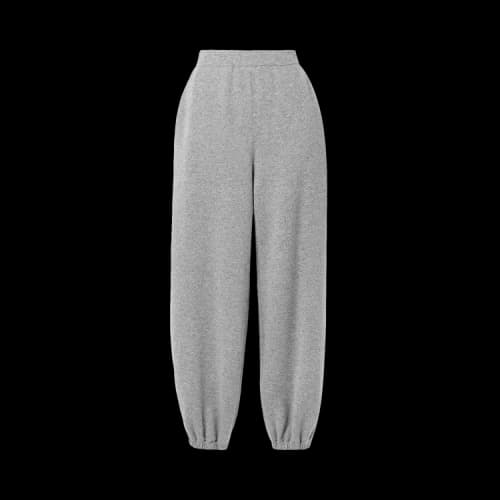 The Row Liyana Pants 'Grey Melange'