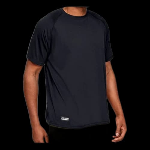 Under Armour Tactical Tech Short Sleeve Black