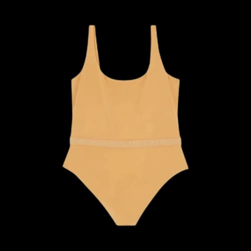 Versace One Piece Bathing Suit 'Brown'