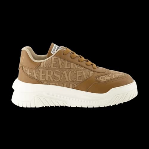 Versace Odissea Sneaker 'Allover - Beige Brown'