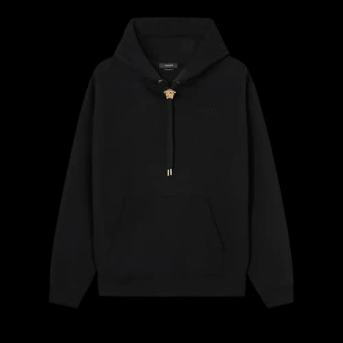 Versace Fleece Hoodie 'Black'