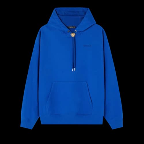 Versace Fleece Hoodie 'Cobalt'