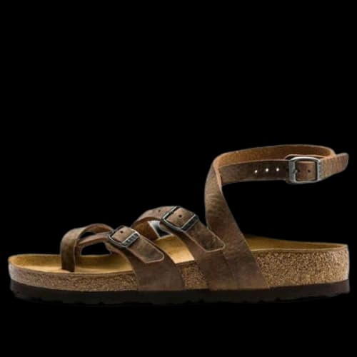Birkenstock Seres Camberra Old Natural Leather Narrow Fit 'Tabacco'