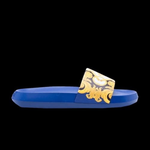 Versace Slide 'Blue Baroque'