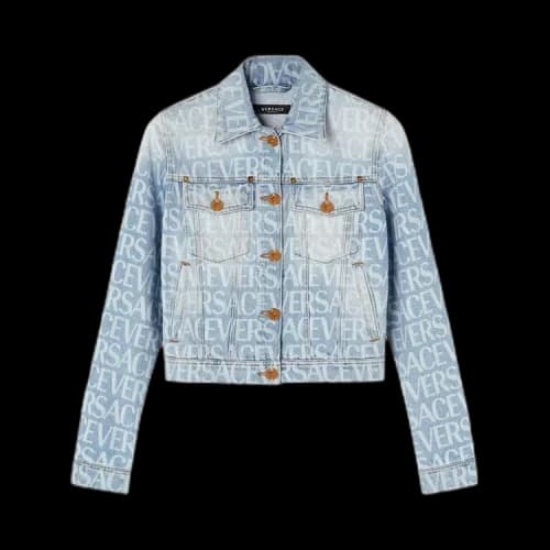 Versace Denim Jacket 'Light Blue'