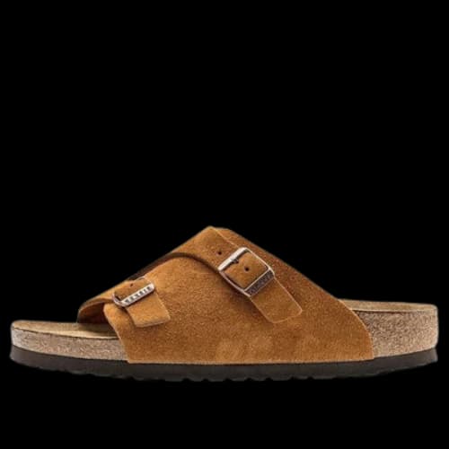Birkenstock Zrich Soft Footbed Suede Leather 'Mink'