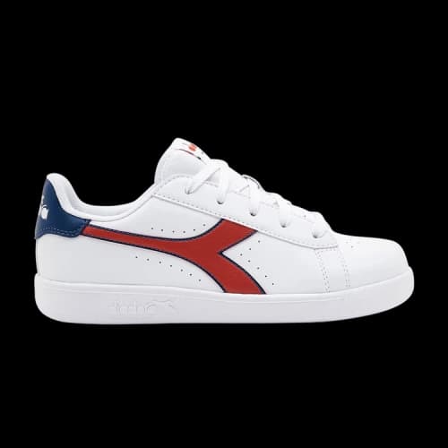 Diadora Game P Big Kid 'White Aurora Red'