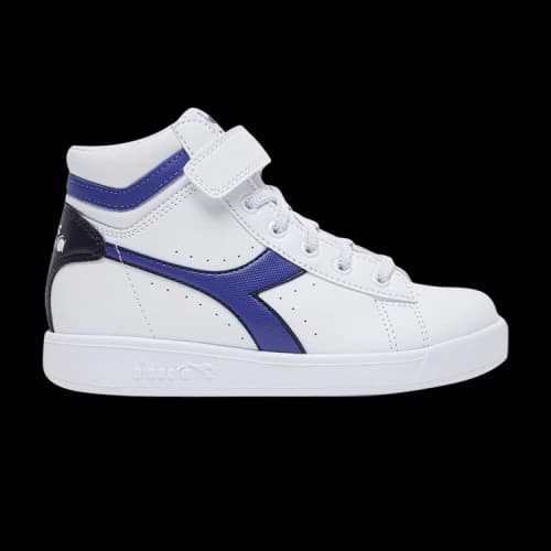 Diadora Game P High Little Kid 'White Peacoat'