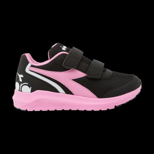 Diadora Falcon V Kids 'Black Begonia Pink'