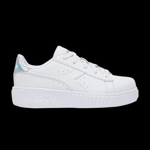Diadora Game Step Little Kid 'White Silver'