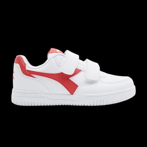 Diadora Raptor Low Little Kid 'White Aurora Red'