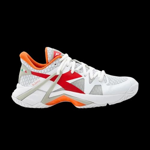 Diadora B.Icon AG 'White Fiery Red' (Women's)