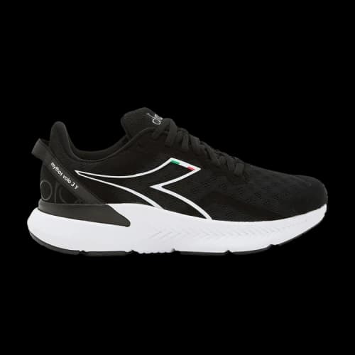 Diadora Mythos Volo 3 Big Kid 'Black White'
