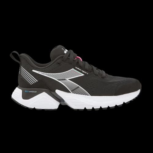 Diadora Mythos Blushield Vigore 2 'Black Pink Fluorescent' (Women's)