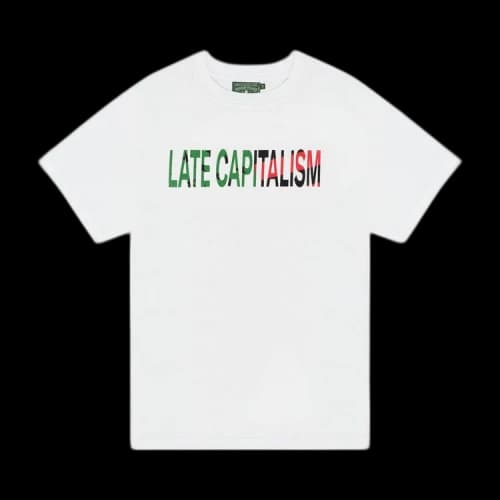 Denim Tears Late Capitalism Tee 'White'
