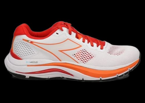 Diadora Mythos Blushield 7 Vortice HIP White Fiery Red (Women's)