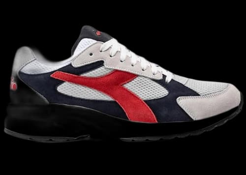 Diadora D-5000 Grey Red Blue