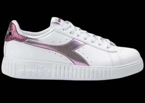 Diadora Step P Bright Reptile White Pink (Women's)