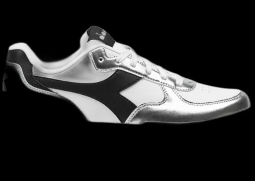 Diadora Raptor Low Odissea White Black Silver (Women's)