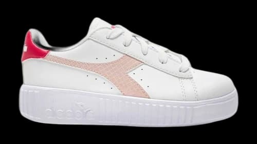 Diadora Game Step Glazed White Beetroot Pink (PS)