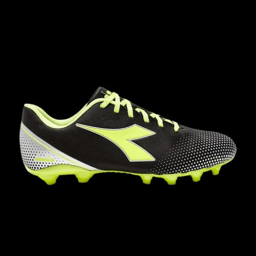 Diadora Pichichi 7 MG14 'Black Yellow Fluo Silver'