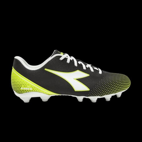 Diadora Pichichi 7 MG14 'Black White Yellow Fluo'