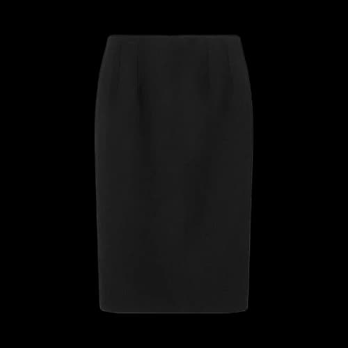 Versace Grain de Poudre Pencil Midi Skirt 'Black'