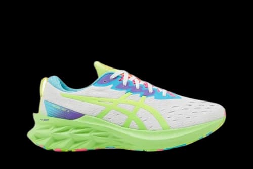 ASICS Novablast 2 White Safety Yellow