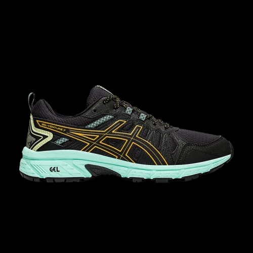 ASICS Gel Venture 7 'Black Mint Orange Pop' (Women's)